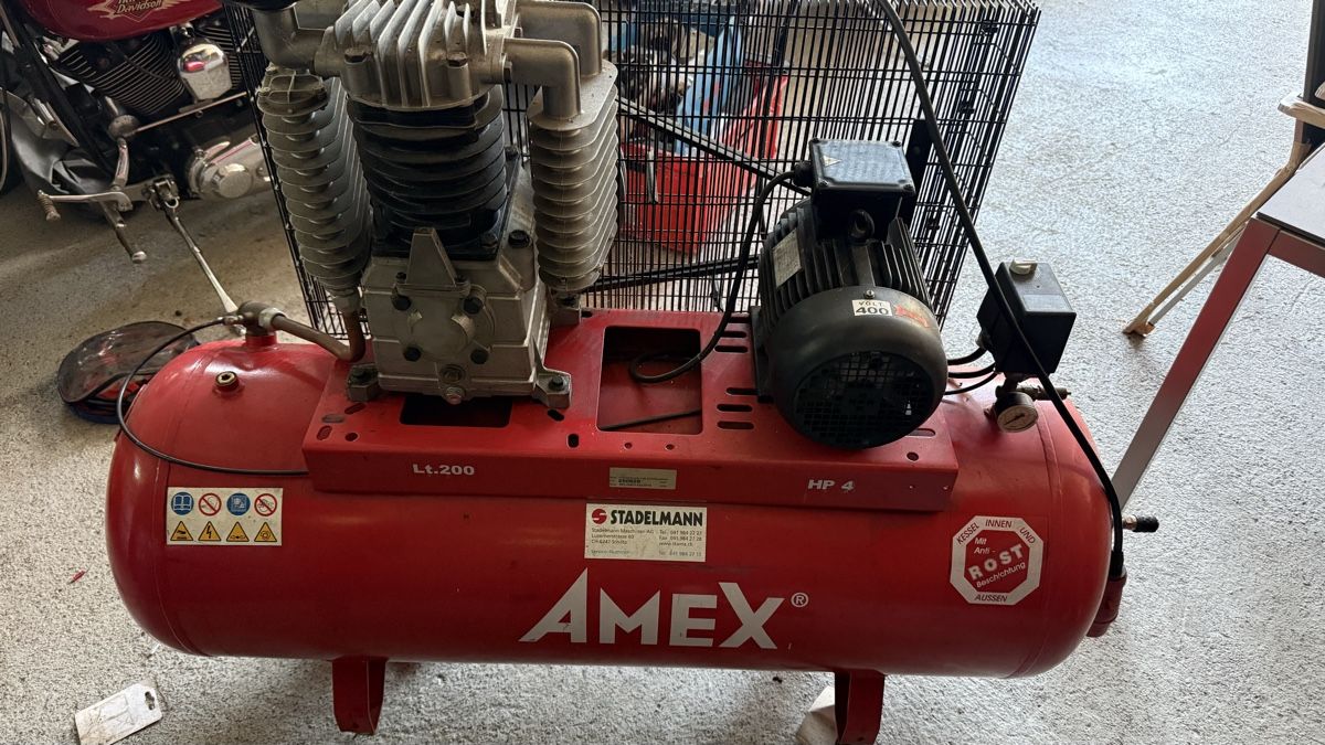 Amex Kompressoren: AMEX Kompressor 200 liter – Gebraucht aus kottwil von kolino