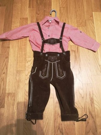 Kinder Lederhose Gr.86/92
