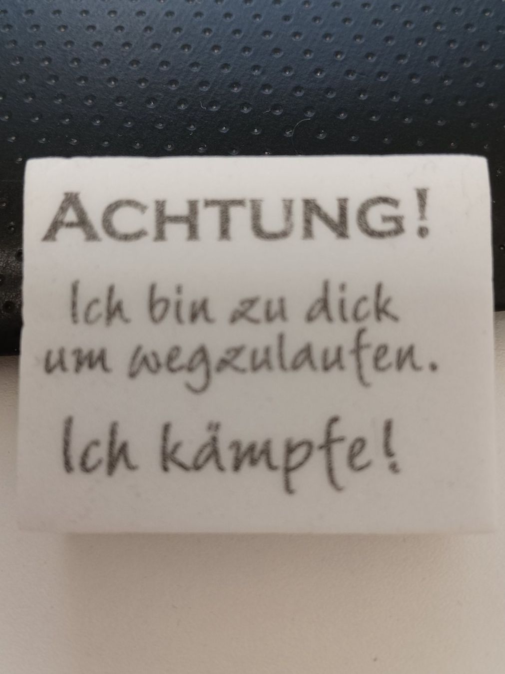 Stempel: Motivstempel Sprüche und Diverses #6 – Neu und originalverpackt aus Würenlingen von Striga 3