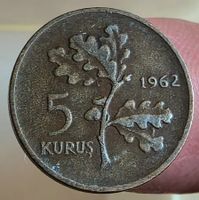 TÜRKEI 5 KURUS 1962