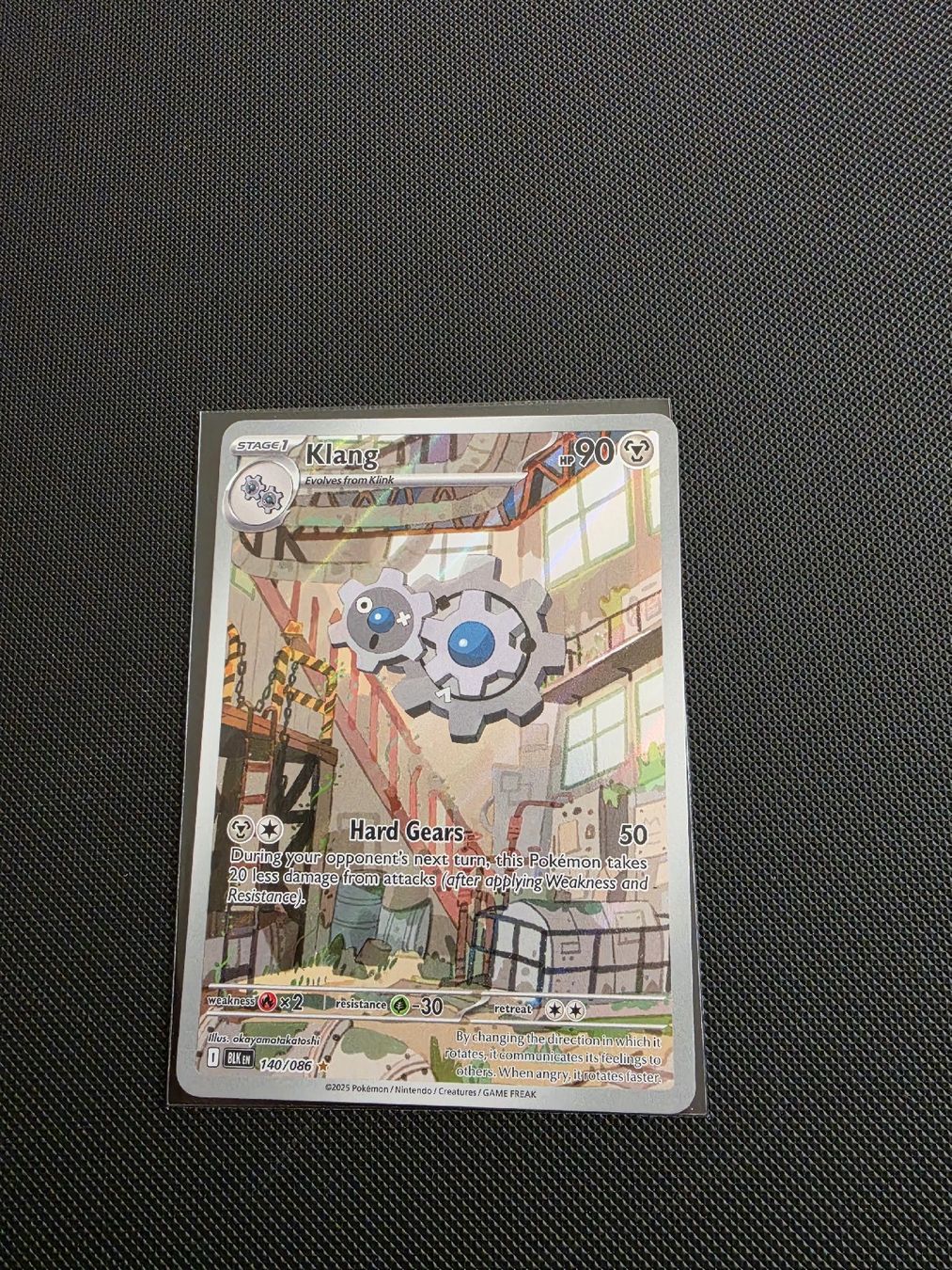 Pokémon Carte collezionabili: Klang BLK 140 Pokémon ENG – Usato da Luzern venduto da heini81