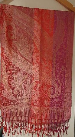 Seide-Pashmina Schal