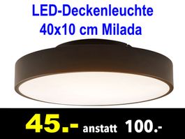 🔴  LED-Deckenleuchte LINDBY 40x10 cm Milada /381B