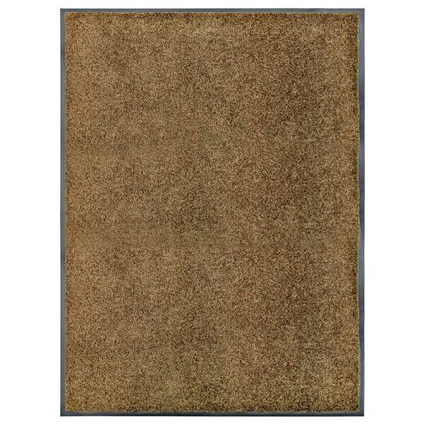 Tappeti: Fußmatte Waschbar Braun 90x120 cm – Nuovo e nell'imballaggio originale da Oberarth venduto da Edlwiis91