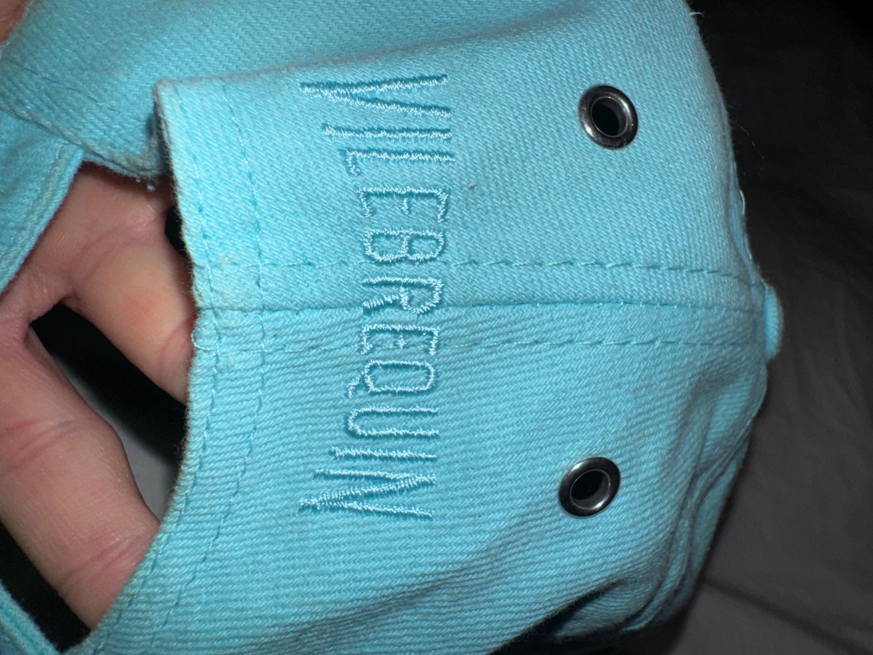 Copricapi, berretti & cappellini: Casquette Vilebrequin turquoise brodée – Usato da Genève venduto da pre_9tyc 2