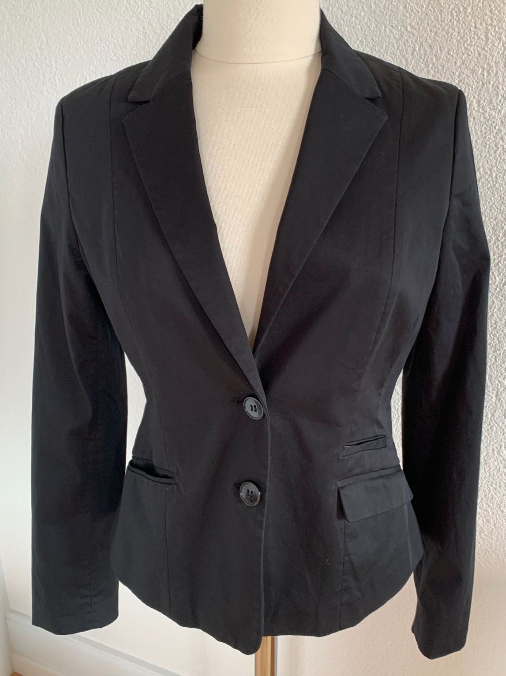 H&M Jacken: H&M Damen Blazer, Gr. 40, Schwarz – Gebraucht aus Worb von farben20zauber