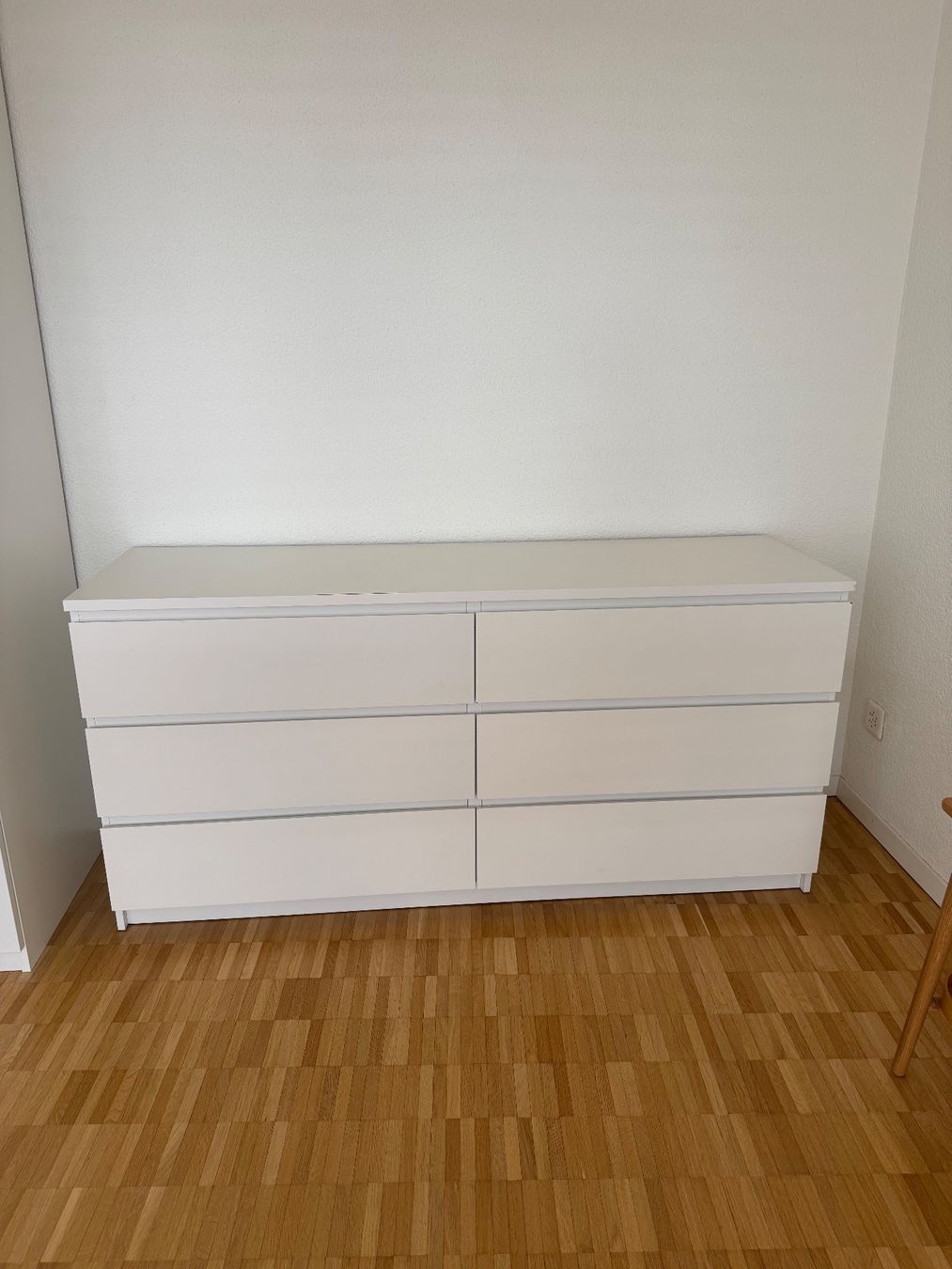 Ikea Cassettiere: IKEA MALM Kommode mit 6 Schubladen, weiß – Usato da Zürich venduto da kas_c2kw 1