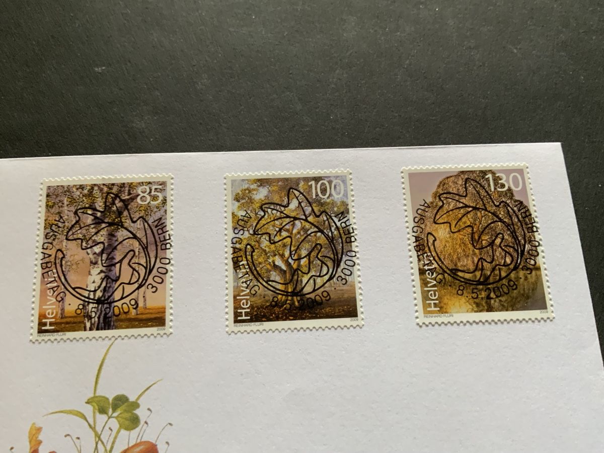 Tutti i francobolli: 2009 ALTE BÄUME FDC VOLL EINWANDFREI  – Usato da Beinwil am See venduto da Ricri 1