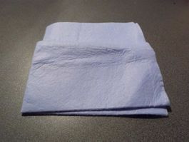 Putzlappen blau, fein, neu