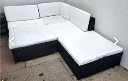 Lounge Sitzgarnitur Rattan ab 1.-