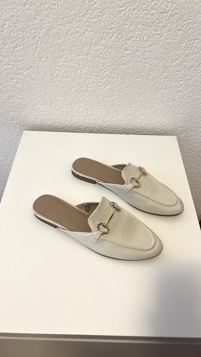 Damenschuhe: Weiss/Beige Loafers Grösse 38 – Neu (gemäss Beschreibung) aus Aarburg von mel_rl62 1
