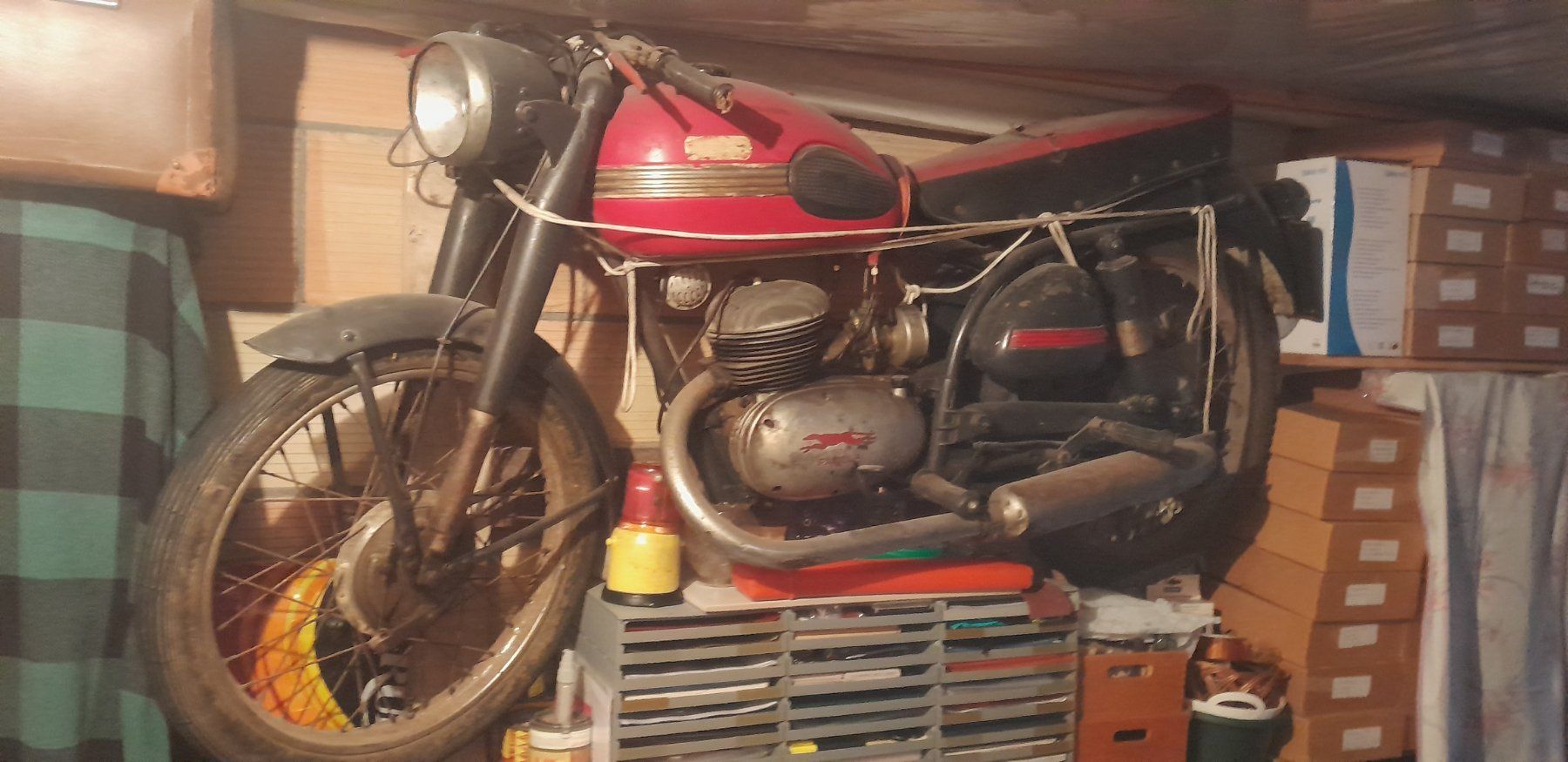 Strasse: Moto Parilla 150 1955 – Gebraucht aus Courgenay von  1