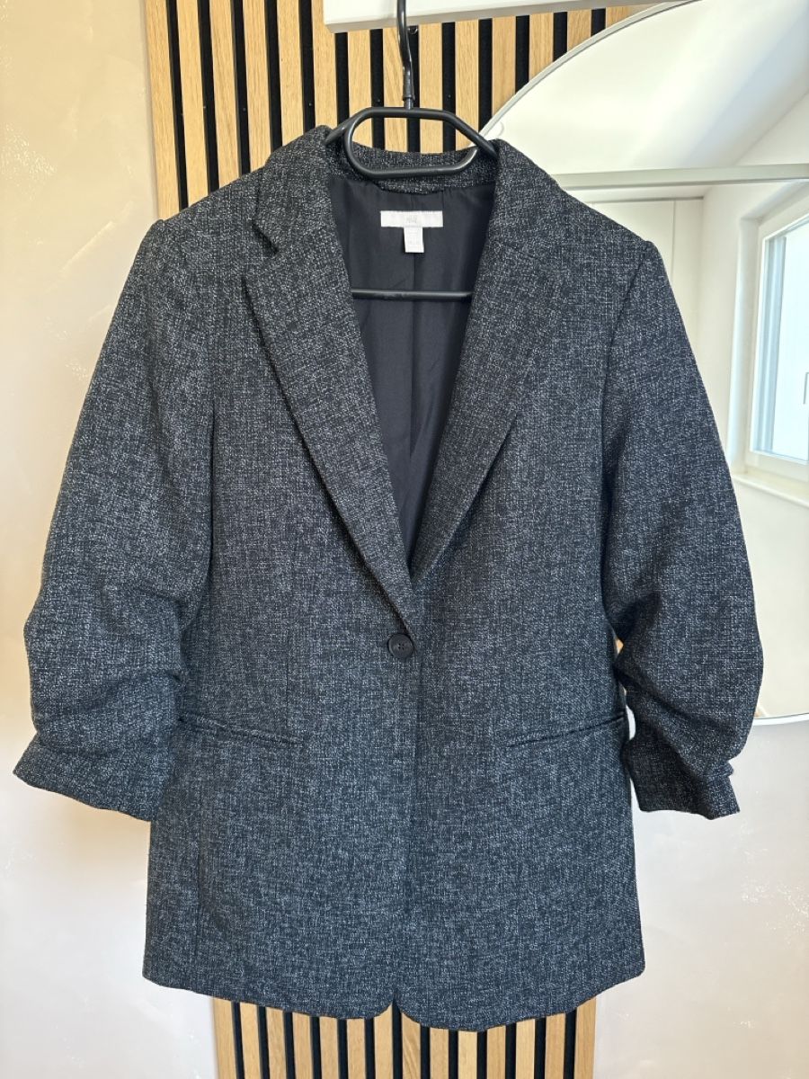H&M Giacche: H&M Blazer, Grau, Gr. S, Top Zustand – Usato da Horn venduto da FashionFlowerCh