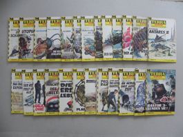 25 SF Kult Romane Terra Extra Neuauflage Nr.60-120 Jahr 1969