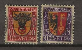 PJ018 - Pro Juventute 1918 vollstempel