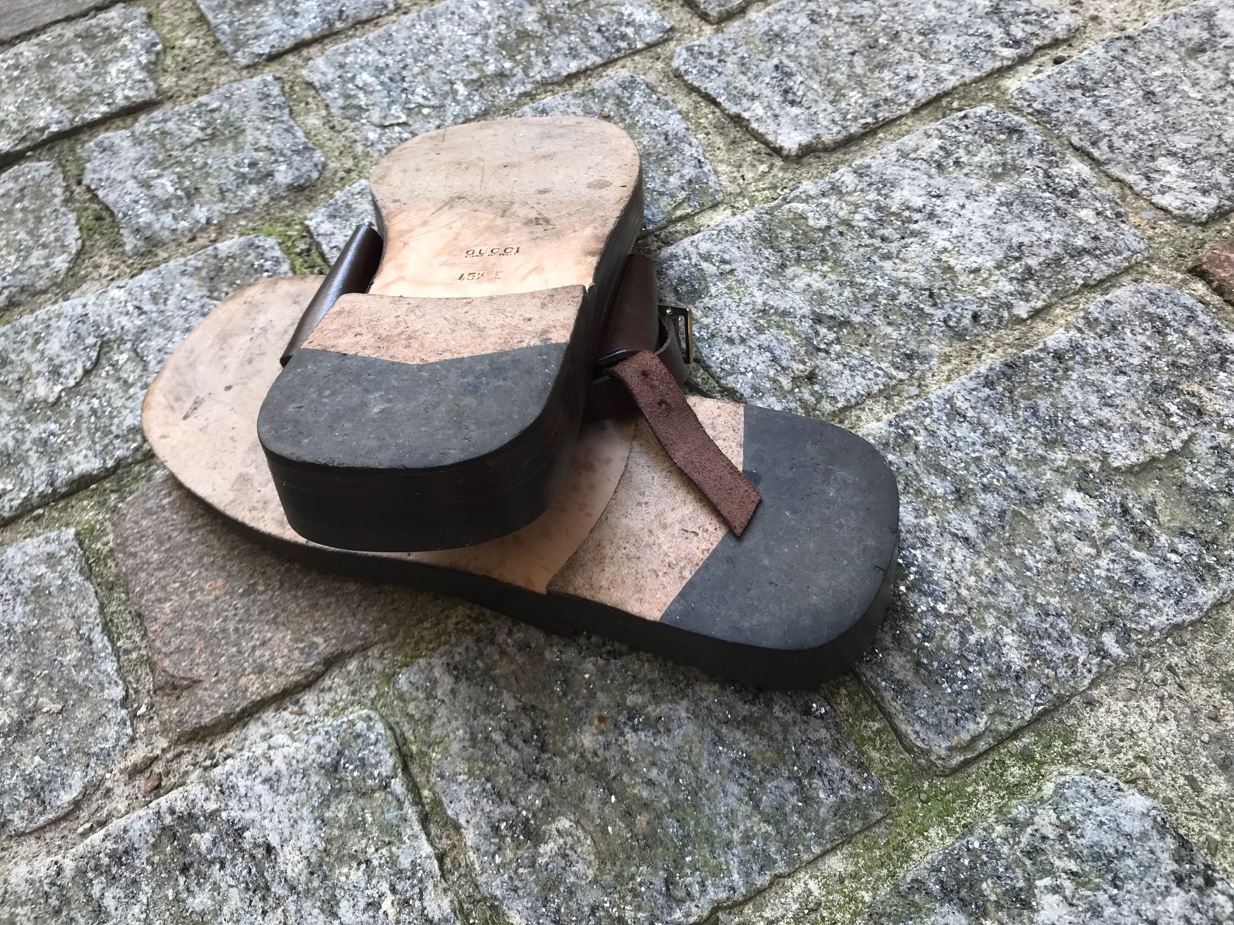 Gucci Herrenschuhe: Sandalen GUCCI braun – Gebraucht aus Carona von LaDark11 6