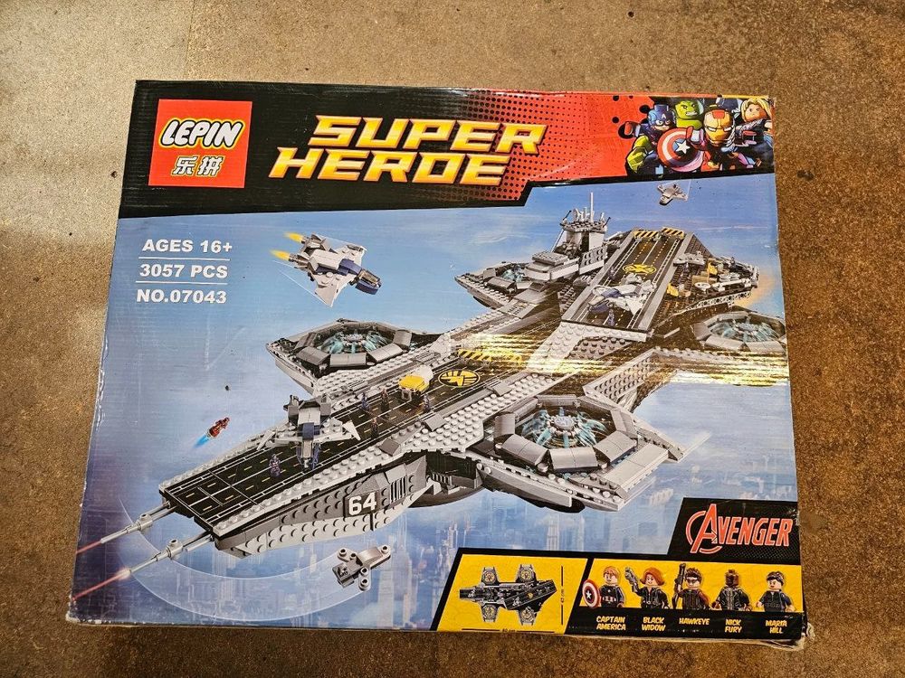 Super Heroe The Shield Helicarrier 07043 - Neu und OVP | Kaufen auf Ricardo