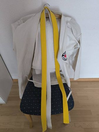 Karate-Anzug (Gi) Gr. L inkl. Weiss- & Gelbgurt