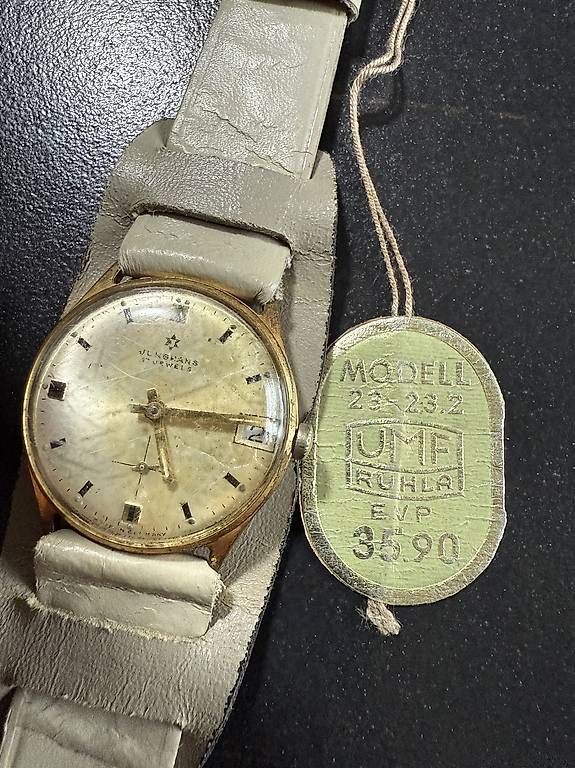 Orologi: Herren Uhr Junghans 620.12 Vergoldet  – Usato da Rüthi (Rheintal) venduto da PeterKessler