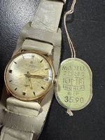 Herren Uhr Junghans 620.12 Vergoldet 