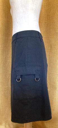 Jupe bleu marine T.40