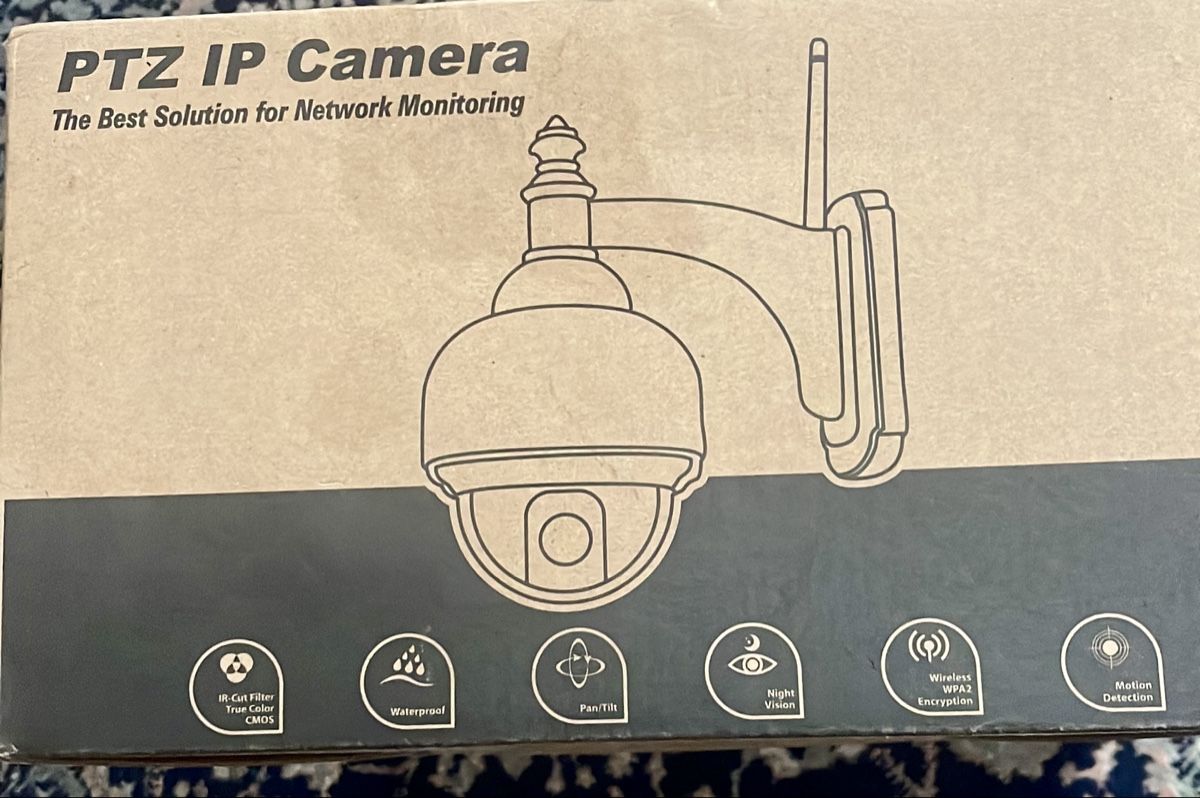 Sistemi d'allarme: Outdoor Wireless PTZ Security IP Camera - 8GB SD Card Ab.1 – Nuovo e nell'imballaggio originale da Zürich venduto da Cheb60 5