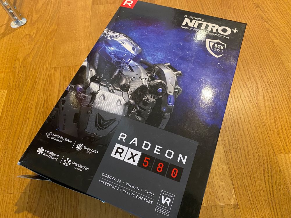 GPU Sapphire Nitro+ Radeon RX 580 Special Edition 8 GB (Gebraucht) in ...