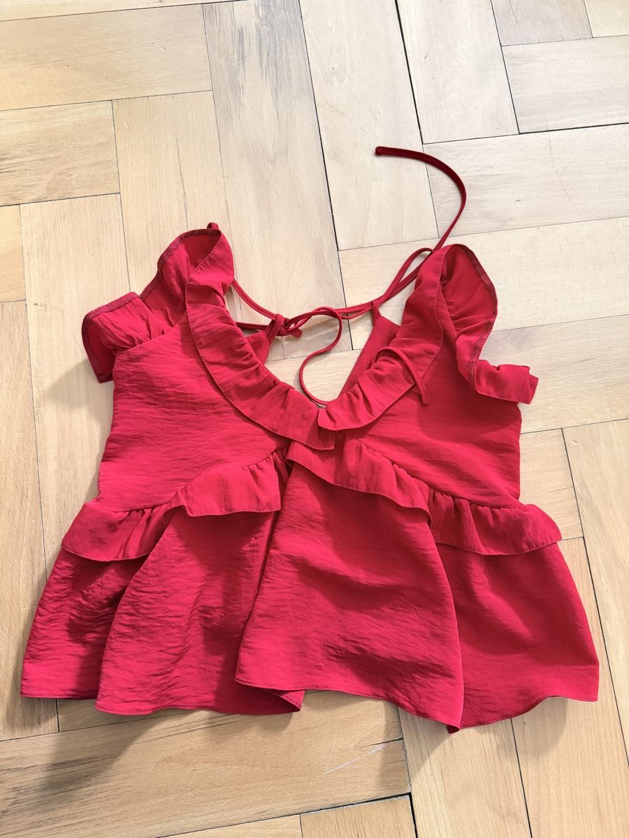 Asos Top: Schönes Sommertop in rot – Usato da Zürich venduto da fat_b7yf