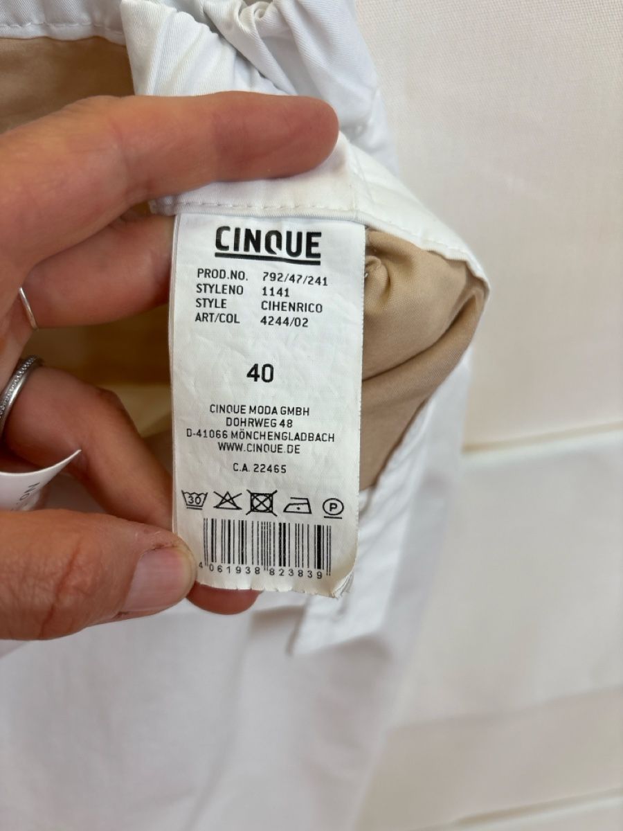 Cinque Pantaloni: Cinque Damenhose weiss Grösse 40, sommerlich – Usato da Burgdorf venduto da VouSchoen 6