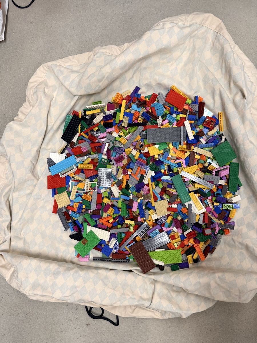 Lego Giocattoli: Spielsack mit Lego Steinen gemischt – Usato da Forch venduto da Matschhose 1