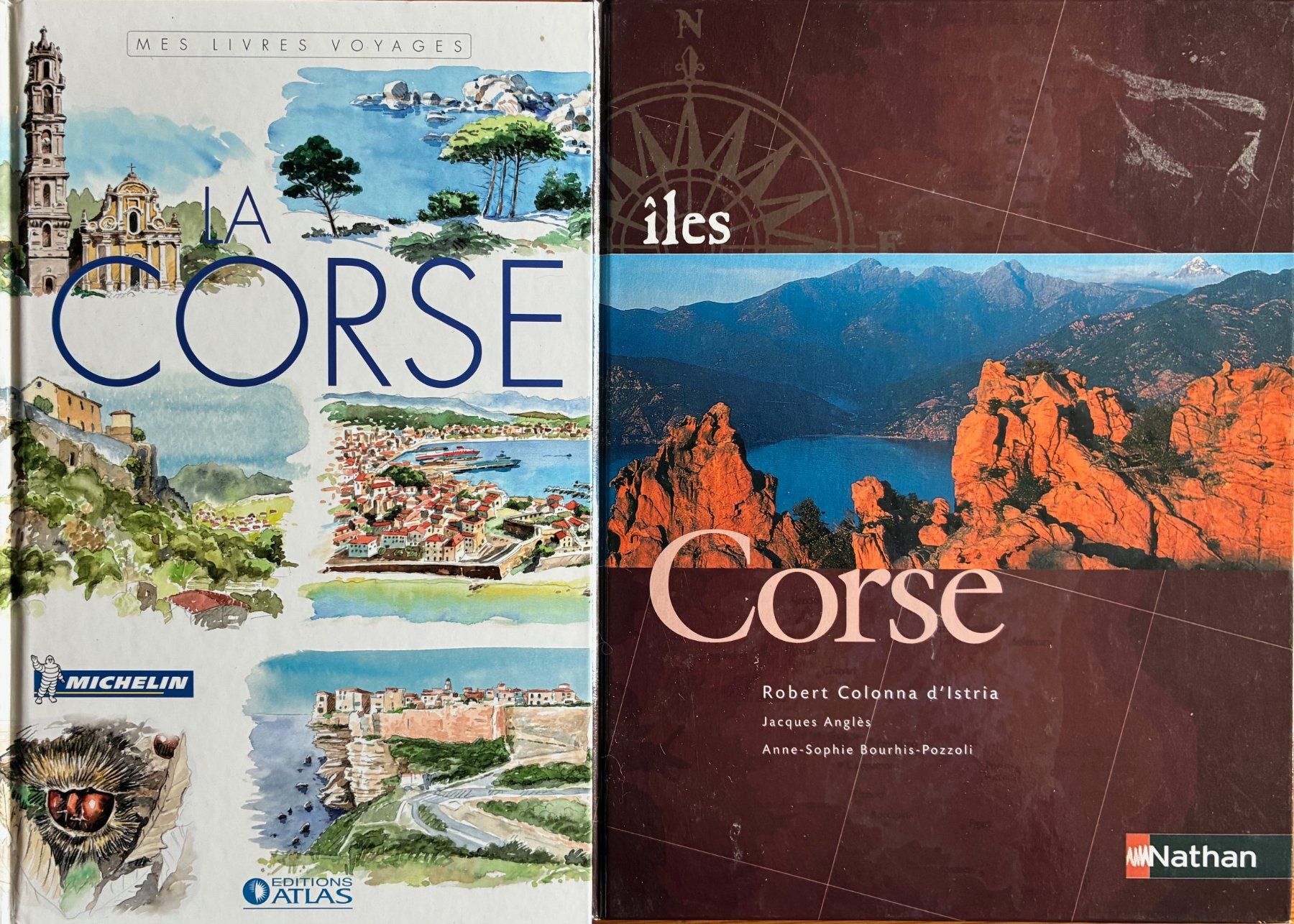 Libri: 2 ouvrages sur la Corse – Usato da Moutier venduto da lebadin