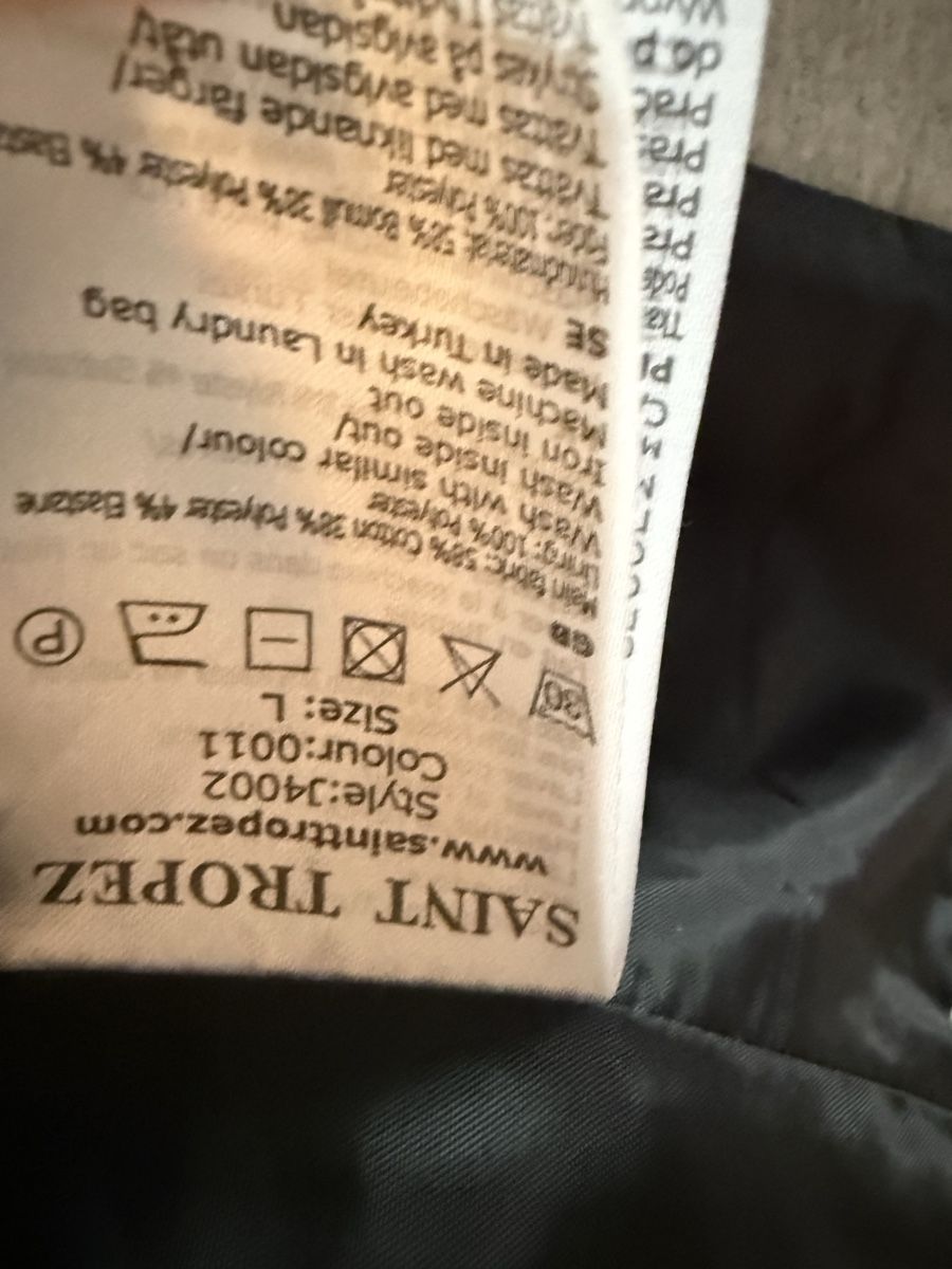 Giacche: Blazer Saint Tropez grau Grösse L – Usato da Buchs SG venduto da am321 3
