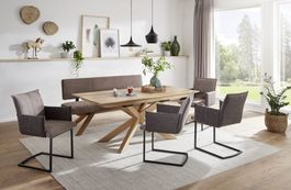 Auszugtisch FRANCA Wildeiche massiv 220/270 x 100 cm