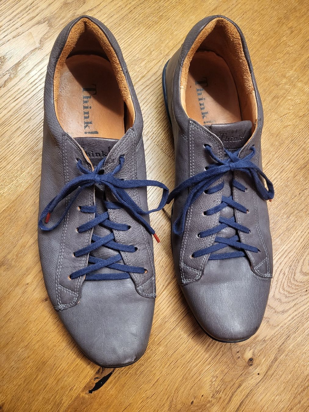 Think Scarpe da uomo: Hochwertiger Lederschuh grau – Usato da Triesenberg venduto da RiffRaff93 1
