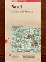 Swisstopo 1 : 100 000 Basel
