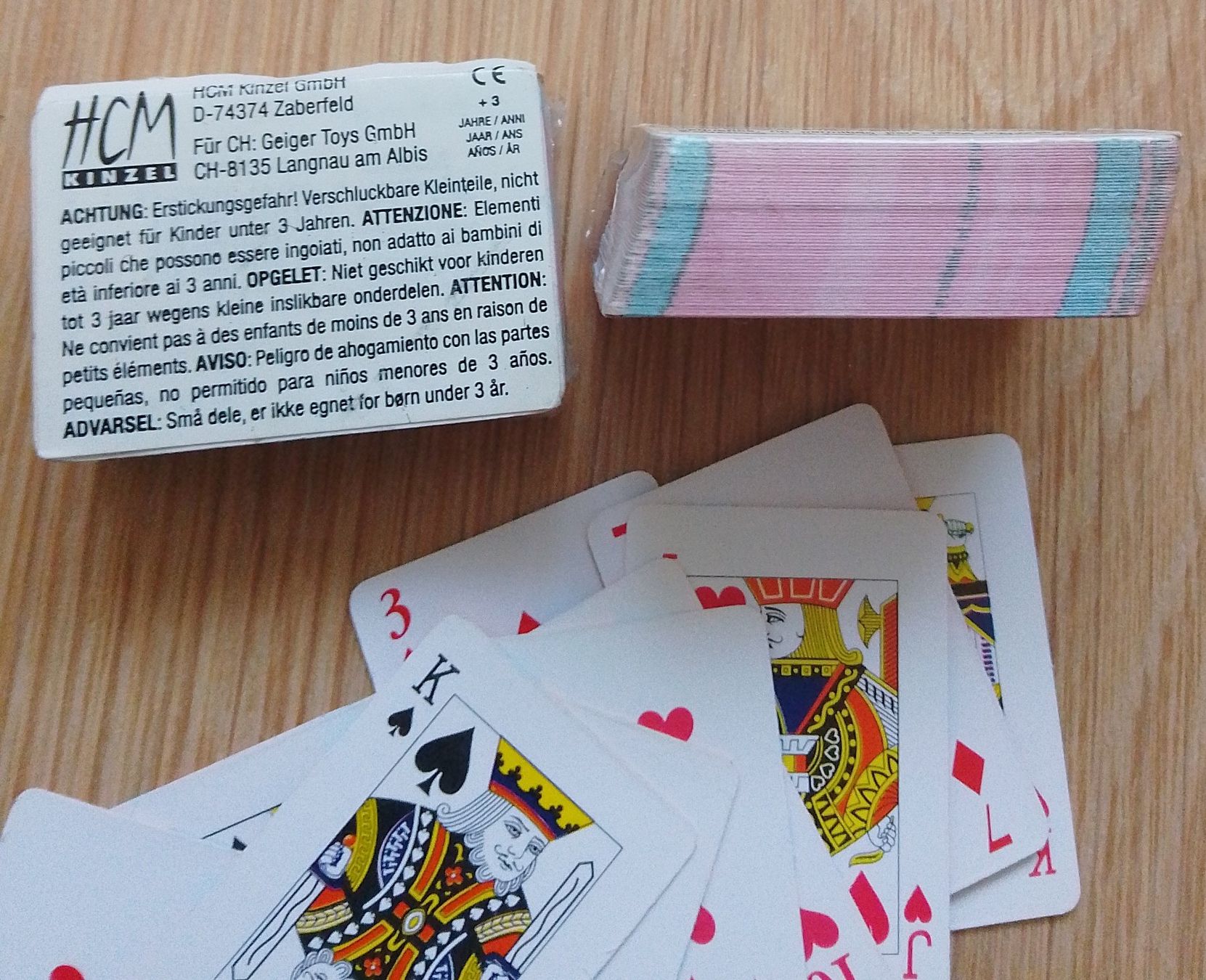 Giochi: 2x Jass oder Joker Spielkarten Mini 4 x 2,7 Rommé Bridge usw – Nuovo (secondo la descrizione) da Wohlen AG venduto da salamanderspielwaren 1