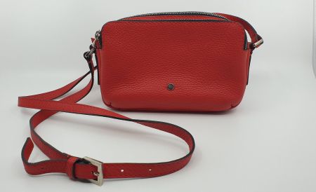 Rote Ledertasche Gloria Ortiz