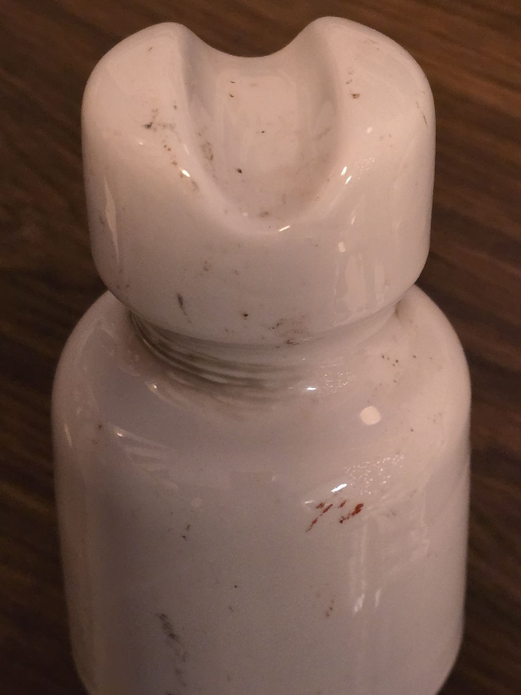 Componenti elettronici: Vintage Ceramic Insulator with Hook langenthal – Usato da Baden venduto da swiss-alps 3