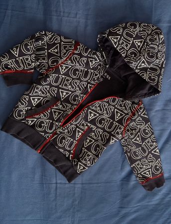 Felpa Guess bambino/a con cappuccio