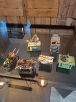 Accessoires crêche de noël Italienne 6 pces