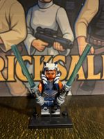 Star Wars Ahsoka Tano Figur Jedi Lichtschwert Lego-Komp.