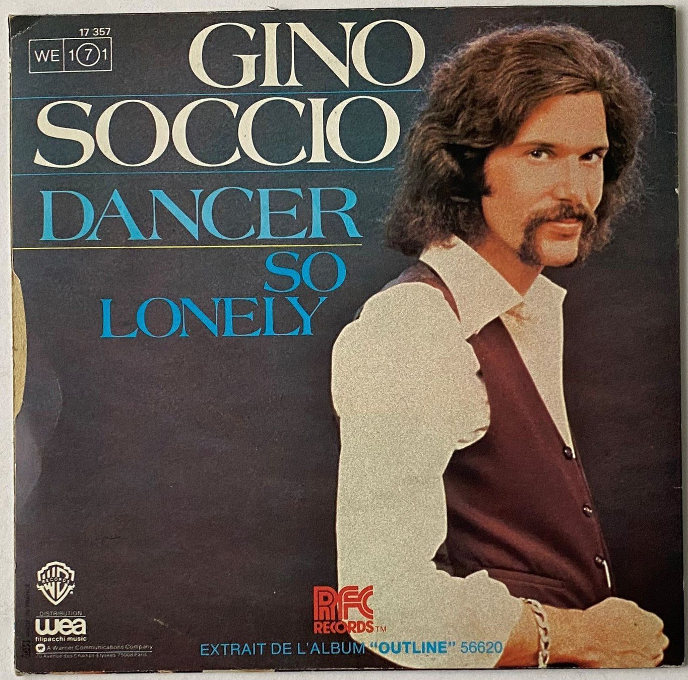 Dischi in vinile: Gino Soccio, Dancer so Lonely (Disco) – Usato da Flums venduto da Aebo1 1