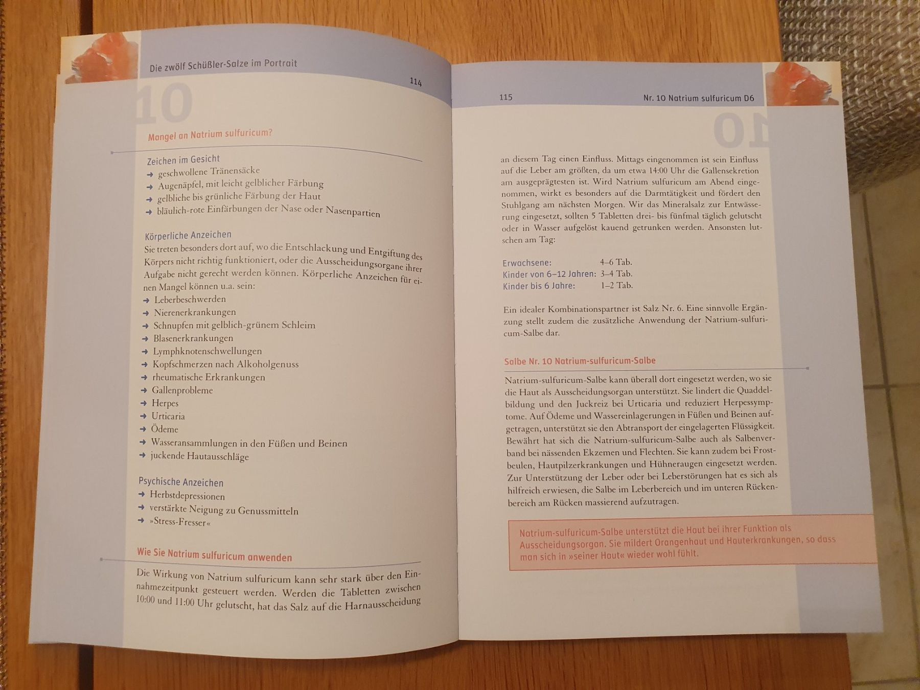 Libri: *** NEU*** Buch Selbstbehandlung mit Schüssler-Salzen – Nuovo (secondo la descrizione) da Möriken AG venduto da Xaendu 5