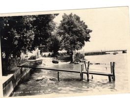 Céligny Les Rives d'Or, Genf Genève Boote Stempel 1942