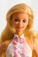 Barbie Peaches n Cream Necksplit Vintage in Designer Overall