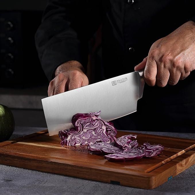 Coltelli da cucina: Hackmesser 17,7 cm profi Küchenmesser nariki Messer – Nuovo e nell'imballaggio originale da Oberentfelden venduto da abz_l7vm 2