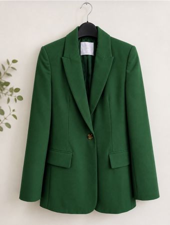Mango Blazer Grün Gr. XXS – wie neu, nur 1x getragen