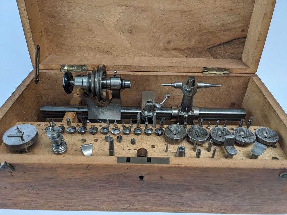 Tour D'horloger Vintage - Pièce Unique De Collection - Marque Enet - Occasion Mais Fonctionnelle