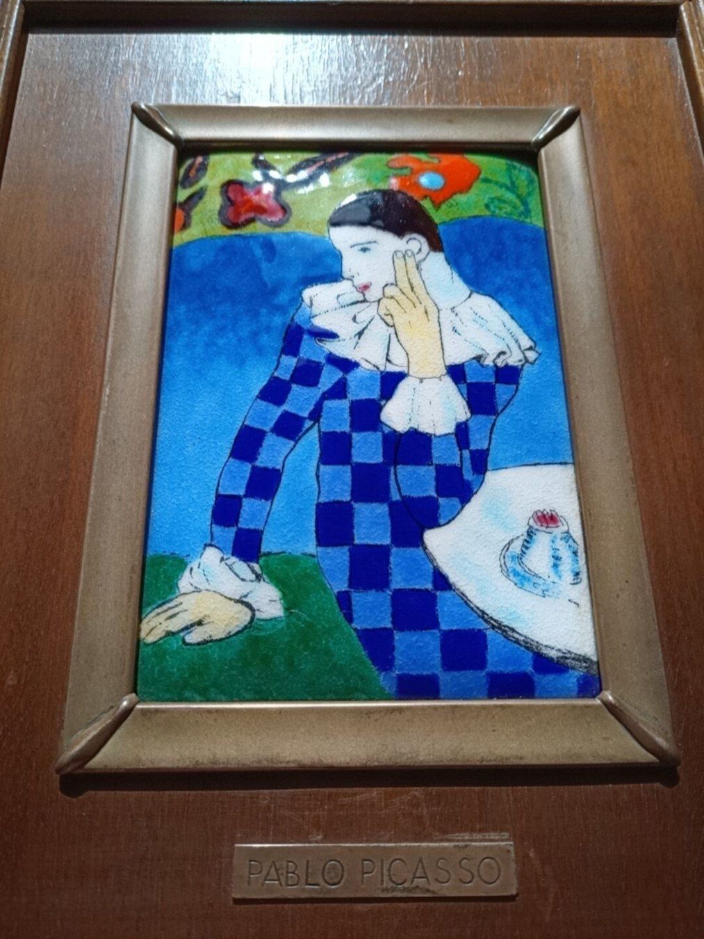 Foto & Immagini: Pablo Picasso "sitzender Harlekin" – Usato da Schwerzenbach venduto da oldthings79 3