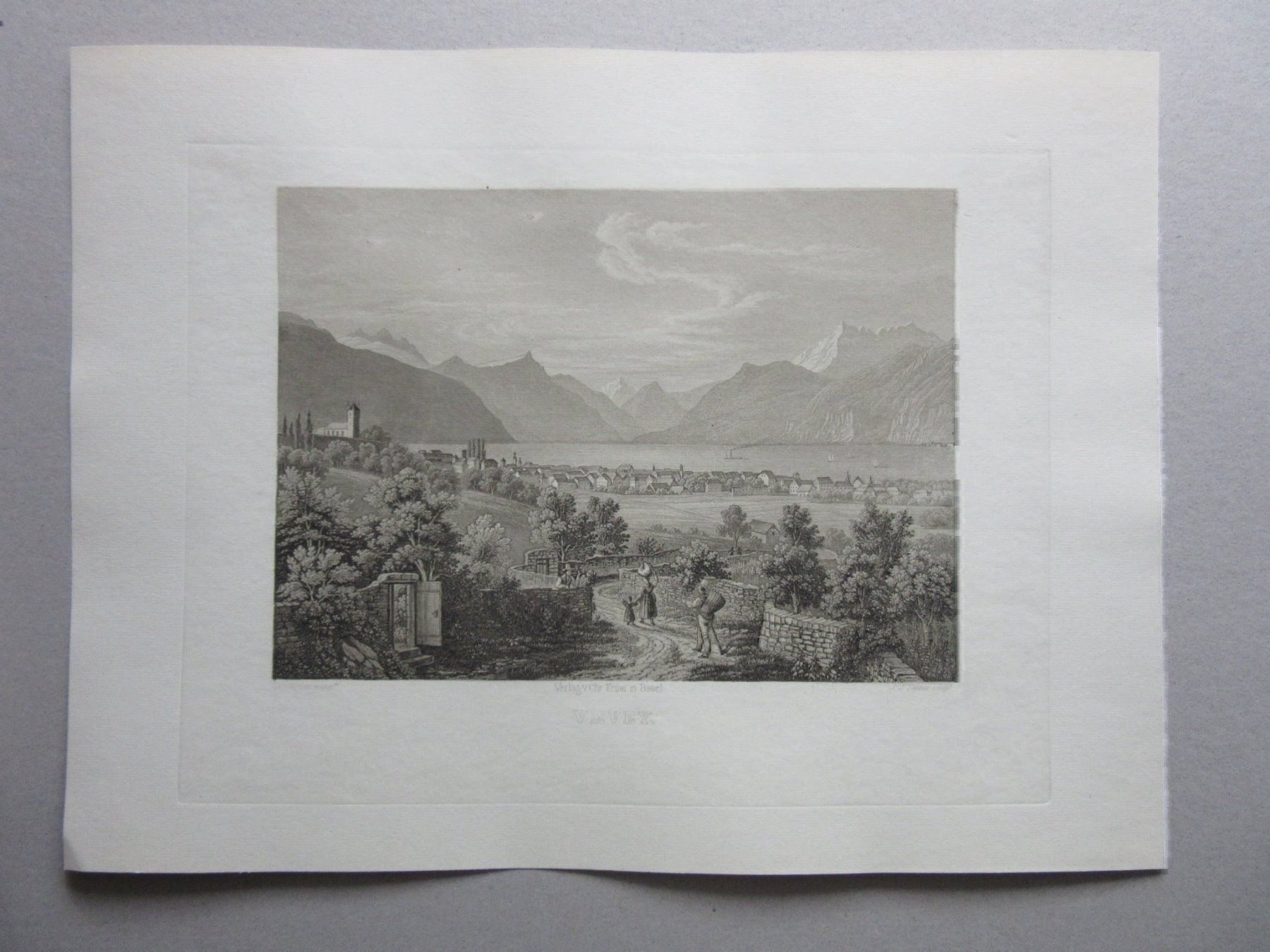 Incisioni: VEVEY AQUATINTA – Usato da Gersau venduto da grafik-kunst 2